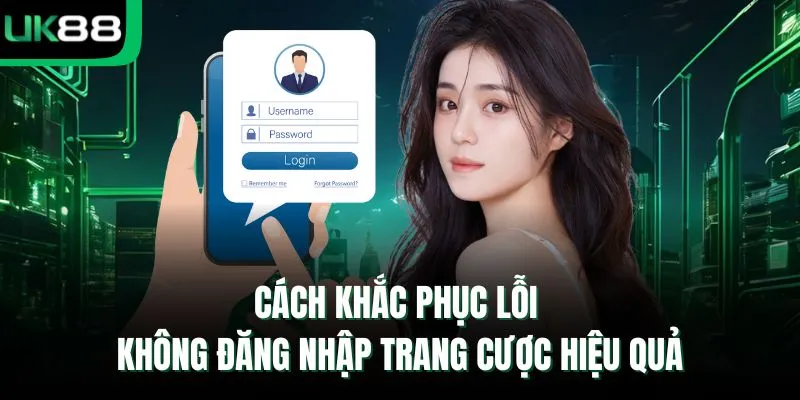 Cách khắc phục lỗi không đăng nhập trang cược hiệu quả